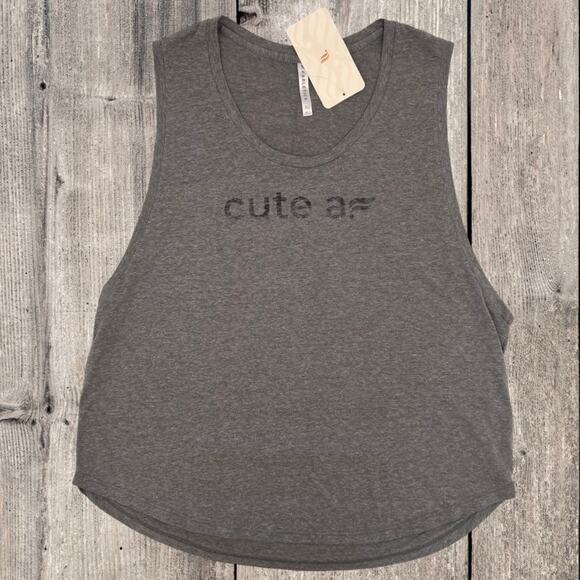 FABLETICS JANIS GRAPHIC MUSCLE TEE, SIZE X-LARGE (12-14) - Picture 1 of 3